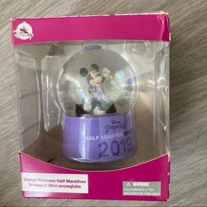 Disney Princess half marathon weekend snow globe